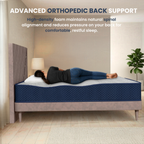Wartis Comfort Nest | Dual Comfort Mattress | Firm and Soft | Premium Knitted Viscose Fabric | 10 Years Warranty